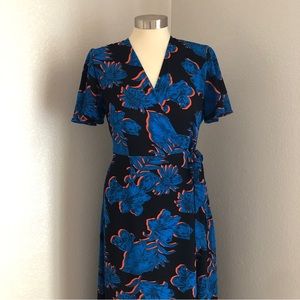 Monteau Wrap Maxi Dress Size M